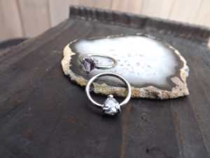 Heart Captive Bead Ring