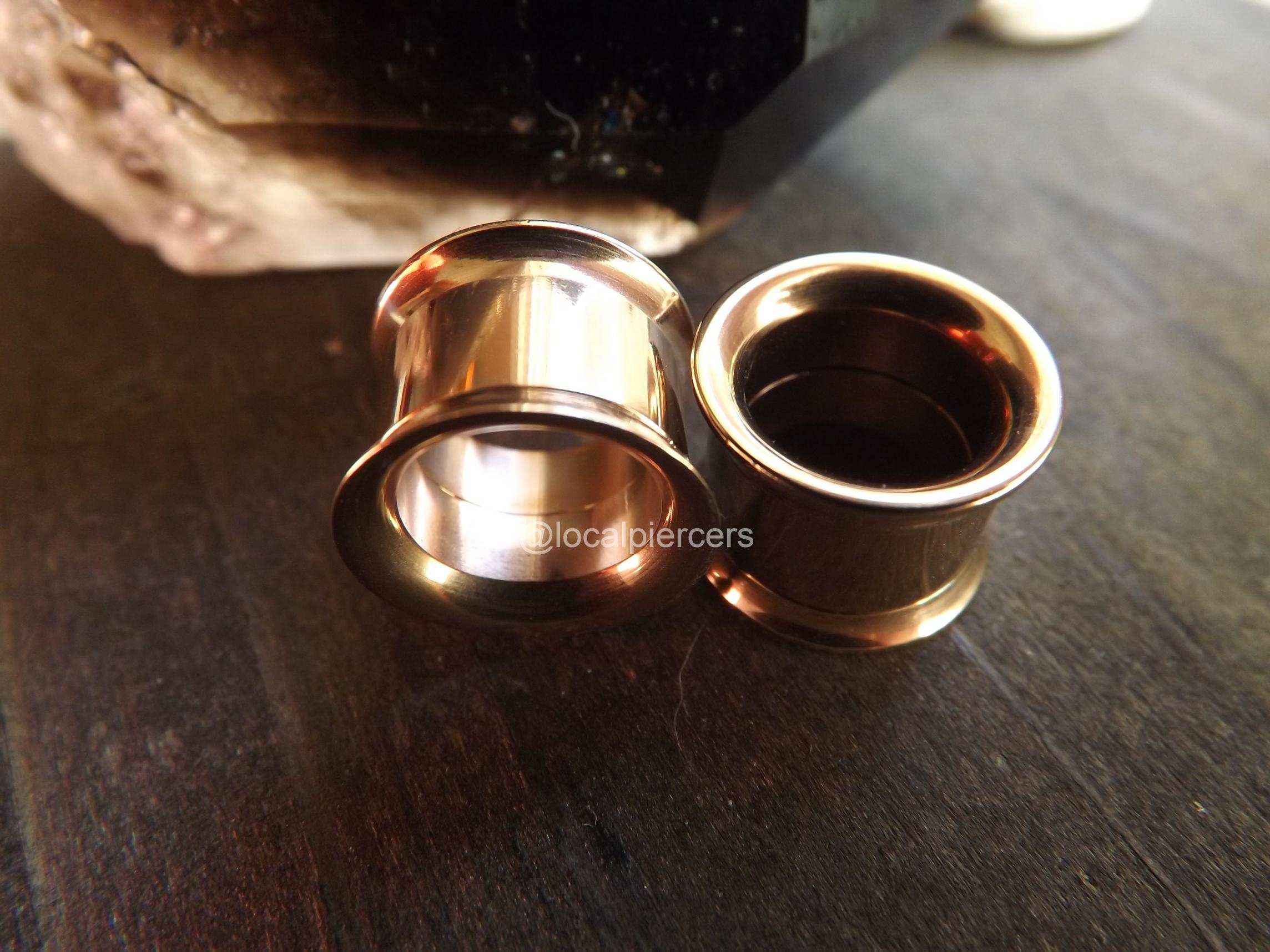 Rose Gold Tunnels