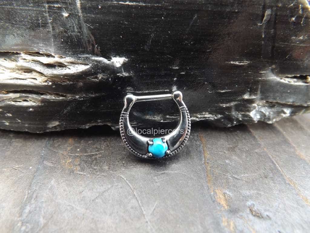 Turquoise Nose Ring