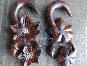 Wood Flower Hangers